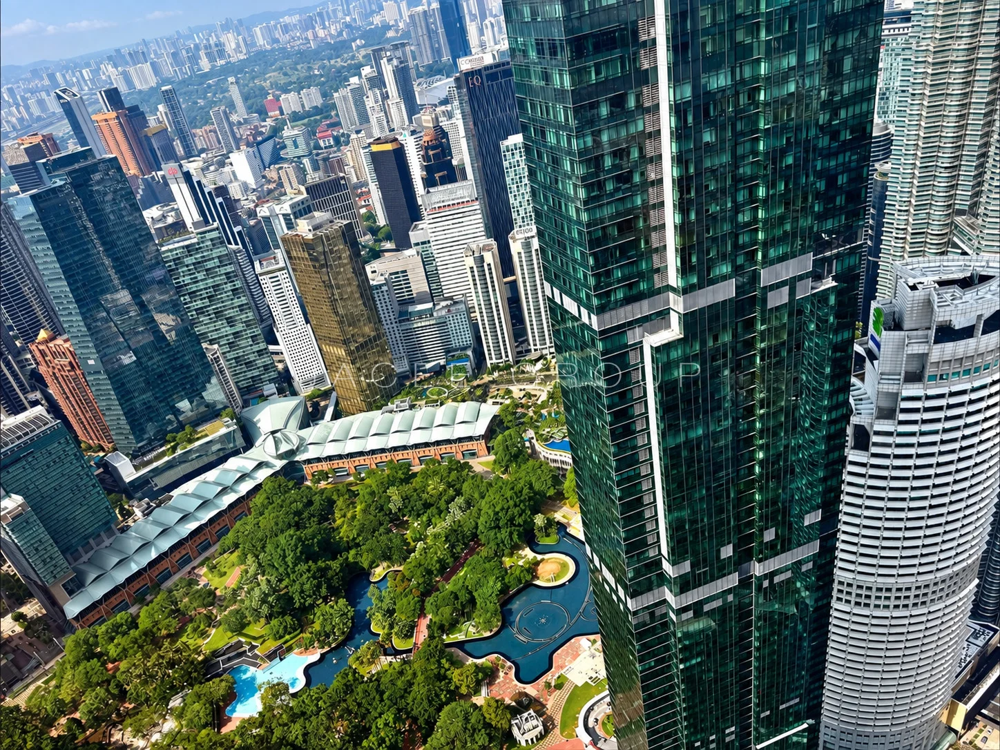 已出租｜SO/ 吉隆坡 高楼层双房单位：KLCC公园景观