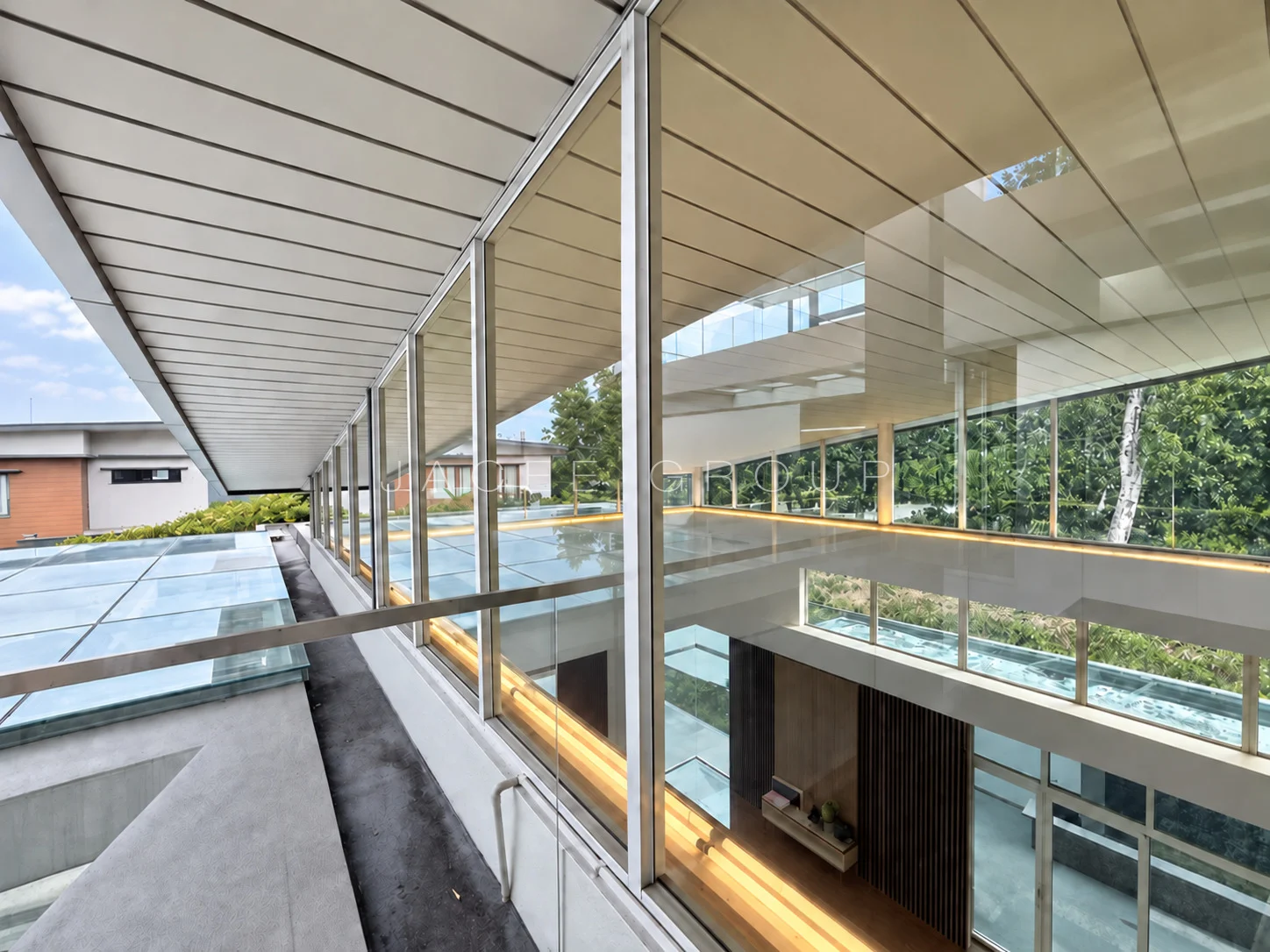 Upper Glass Gallery at the Country Heights Damansara freehold bungalow