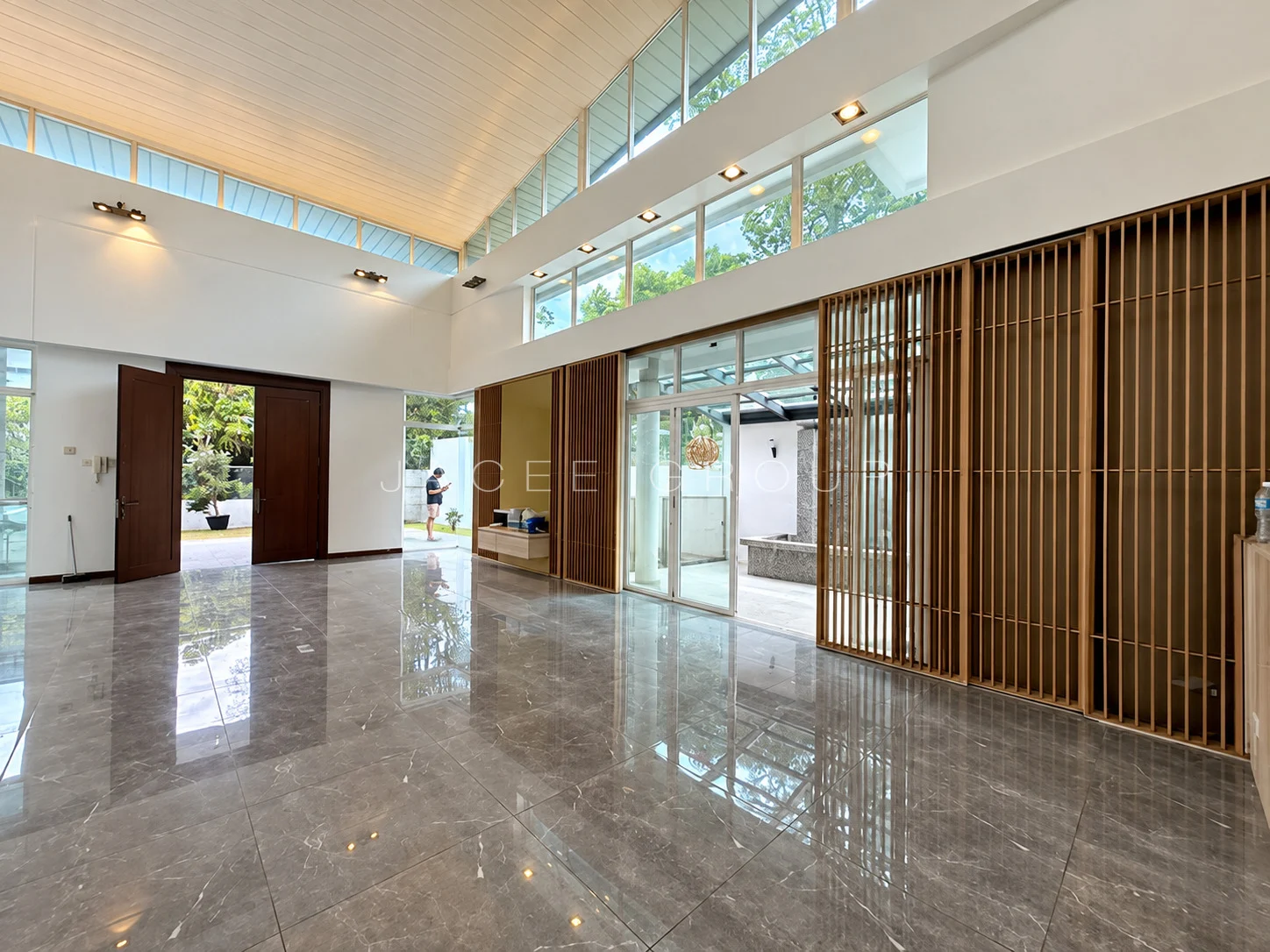 Grand Living Hall at the Country Heights Damansara freehold bungalow