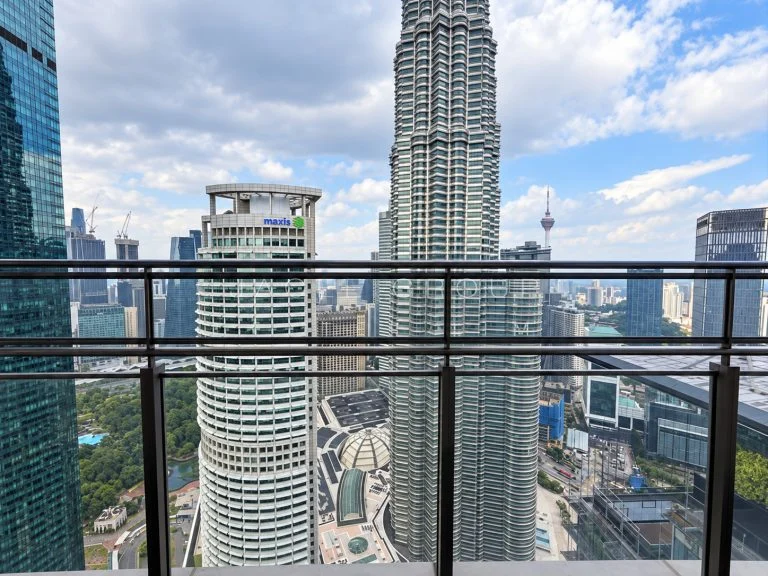 Petronas Towers View at the K Residence in KLCC