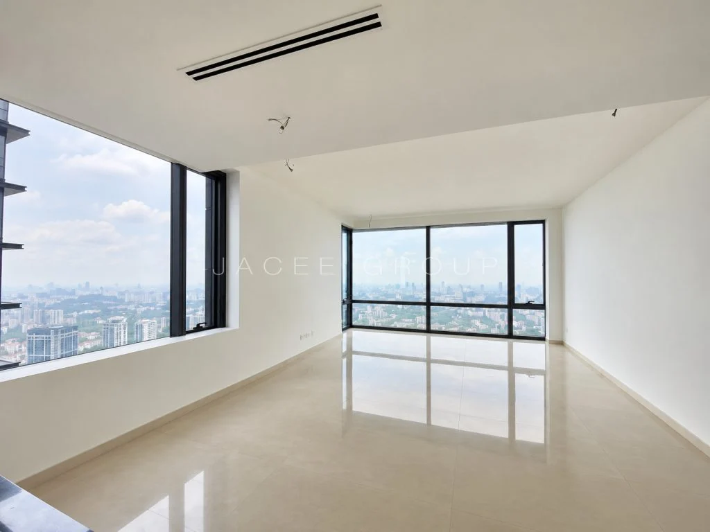 Living and dining hall at Windsor Suites, Pavilion Damansara Heights
