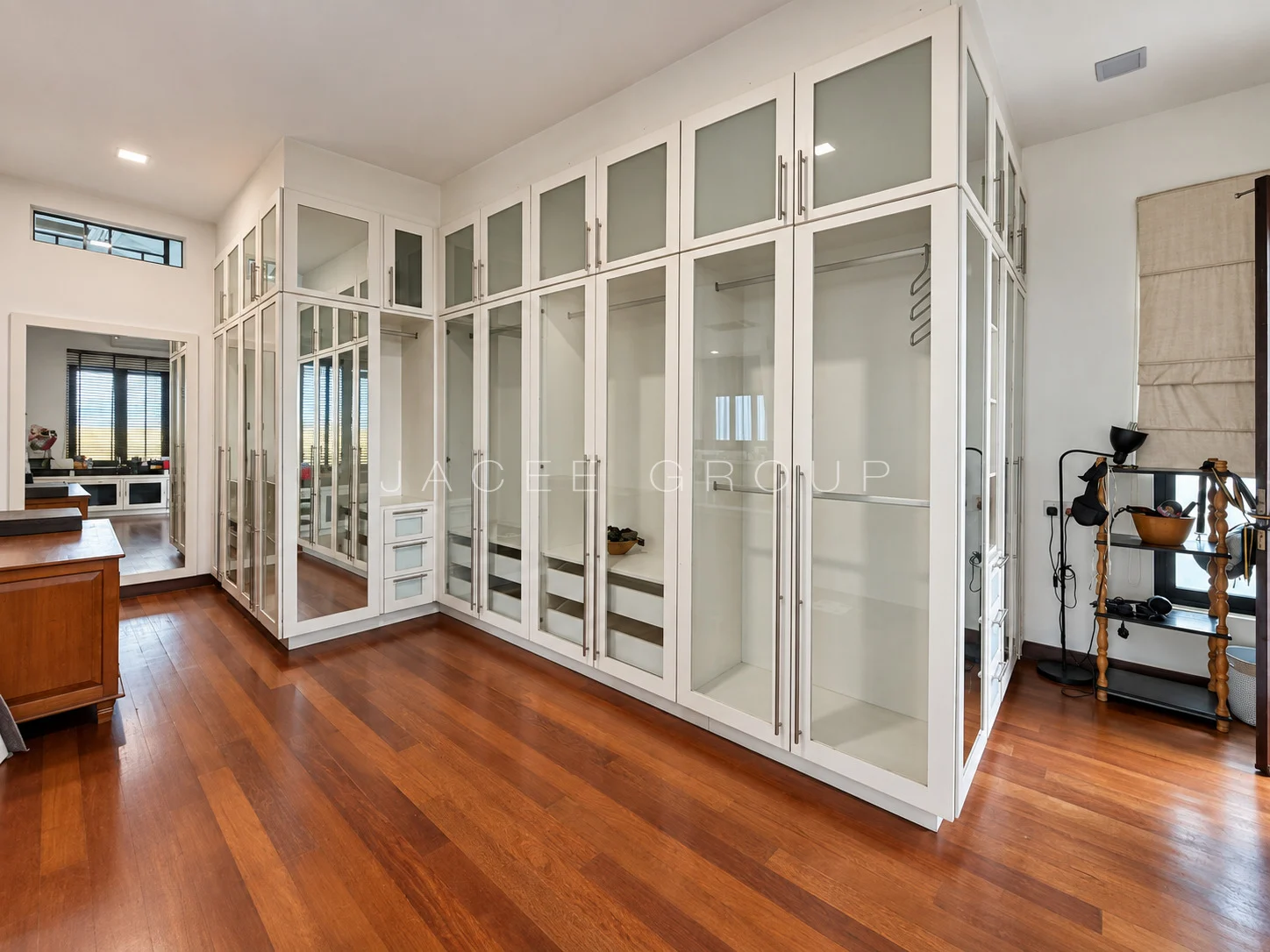 Walk In Wardrobe at the Damansara Heights modern bungalow