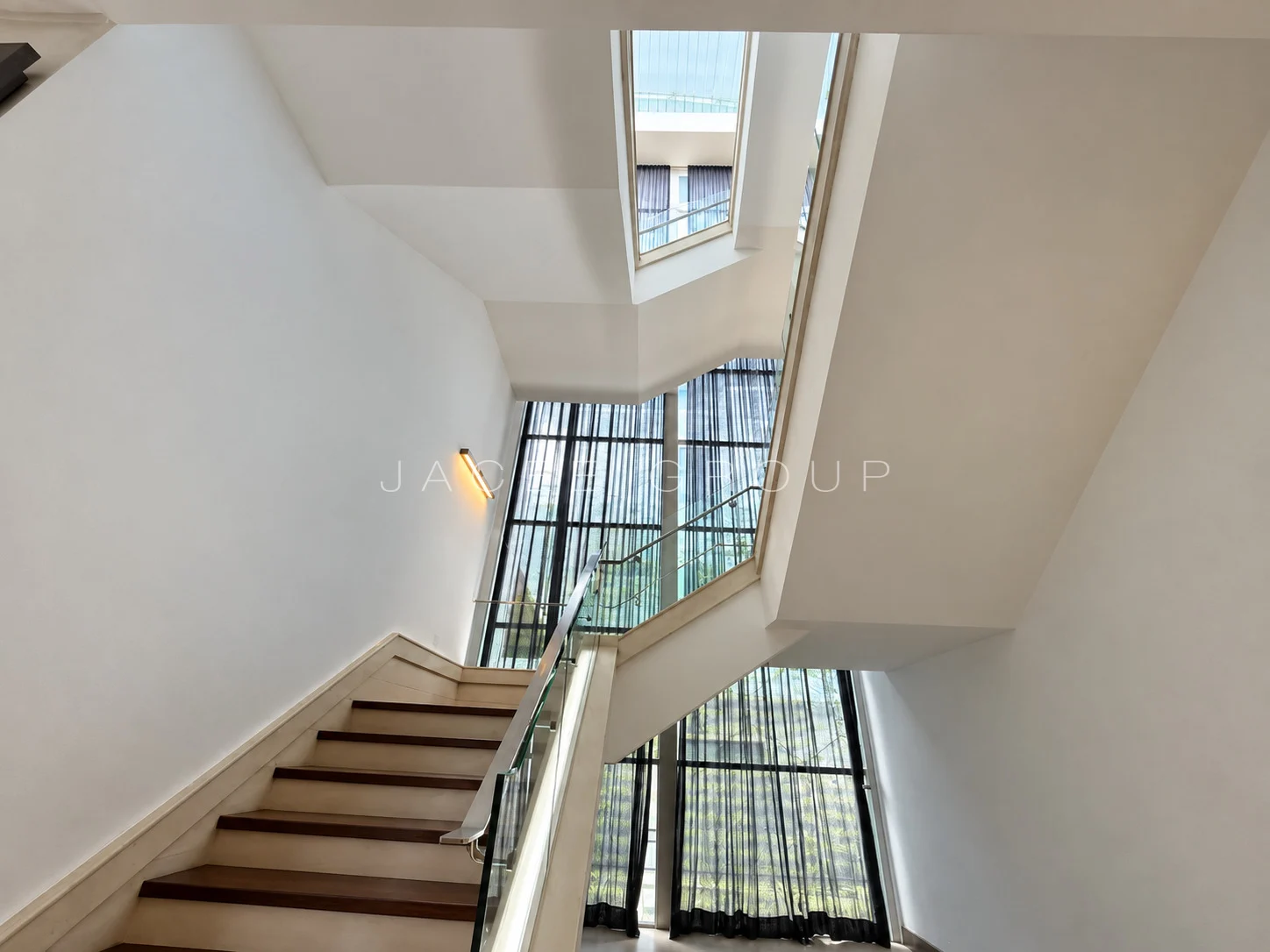 Stairwell at the Country Heights Damansara freehold bungalow