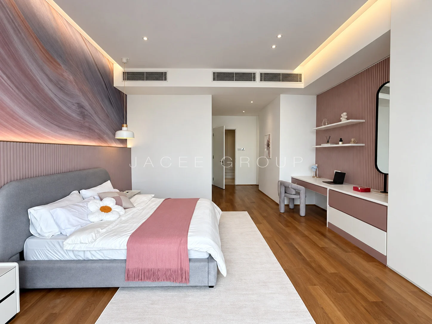 K Residence KLCC｜宽敞客餐厅与城市景观：第二间卧室另一视角