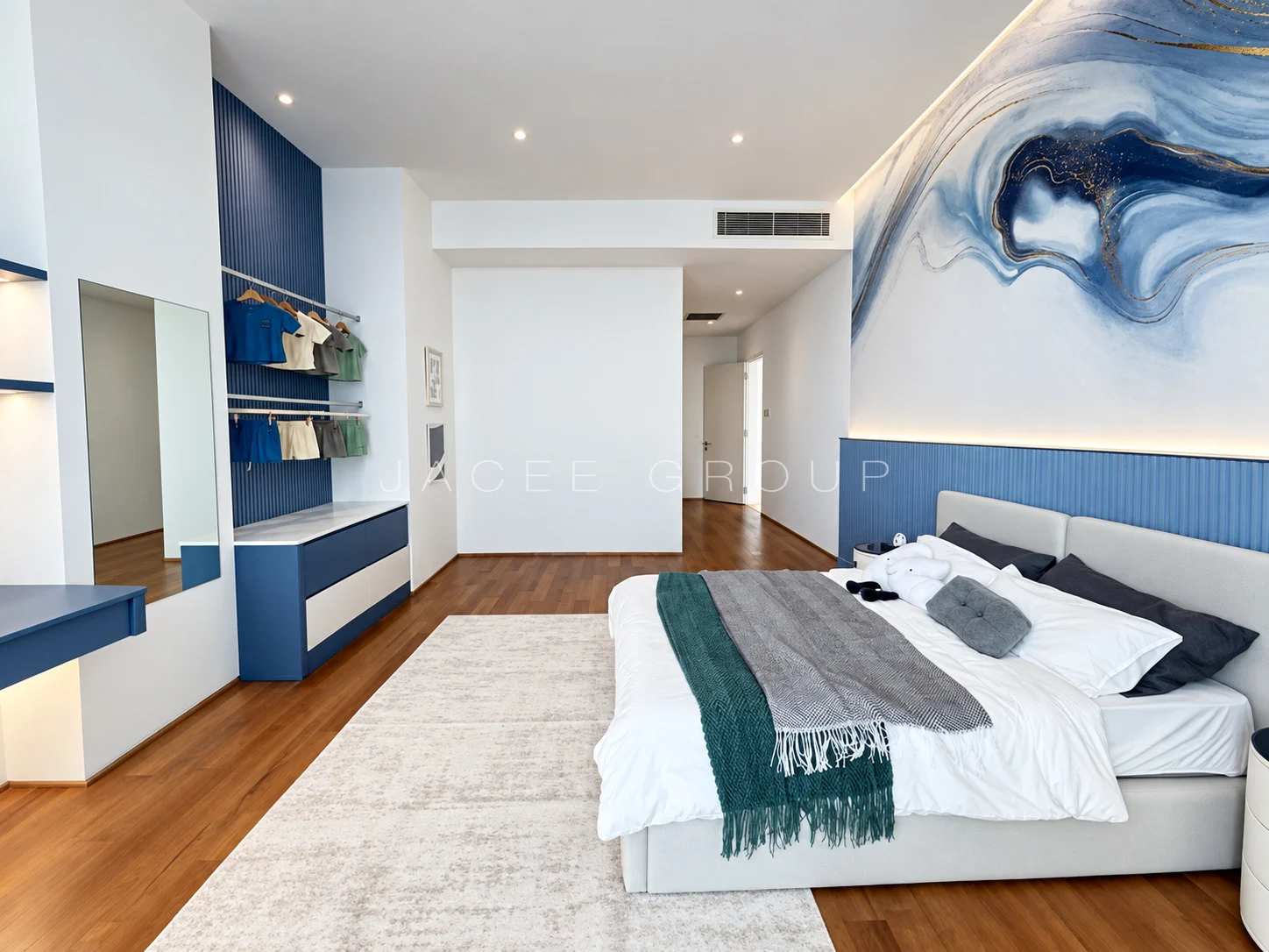 K Residence KLCC｜宽敞客餐厅与城市景观：第四间卧室另一视角