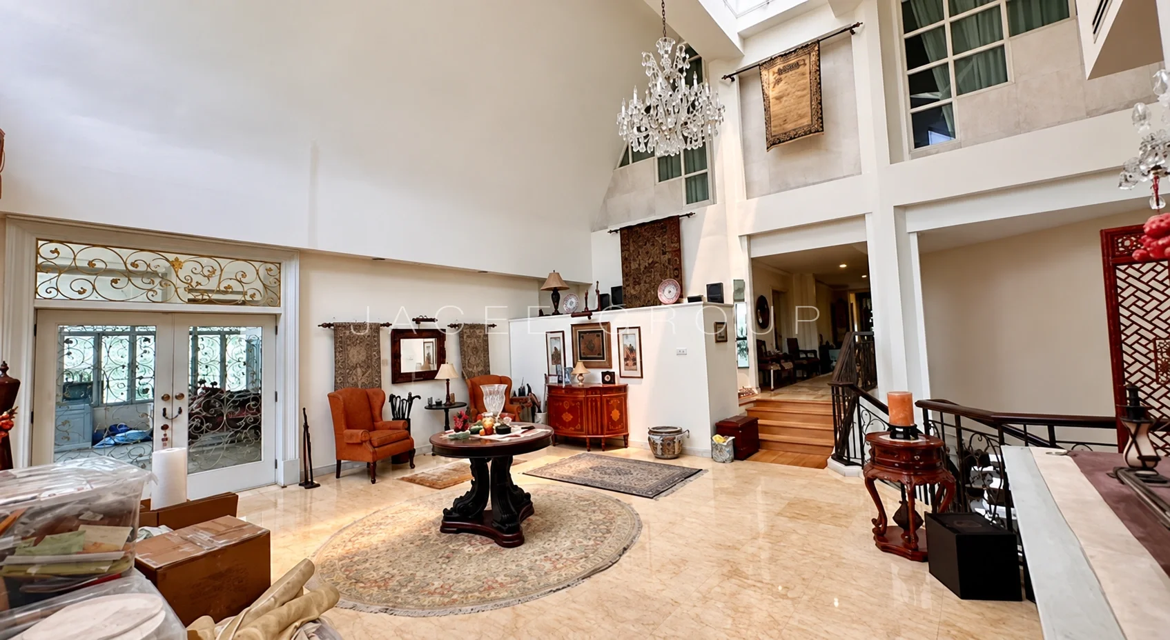 Entrance Hall at the Bangsar bungalow, Kuala Lumpur