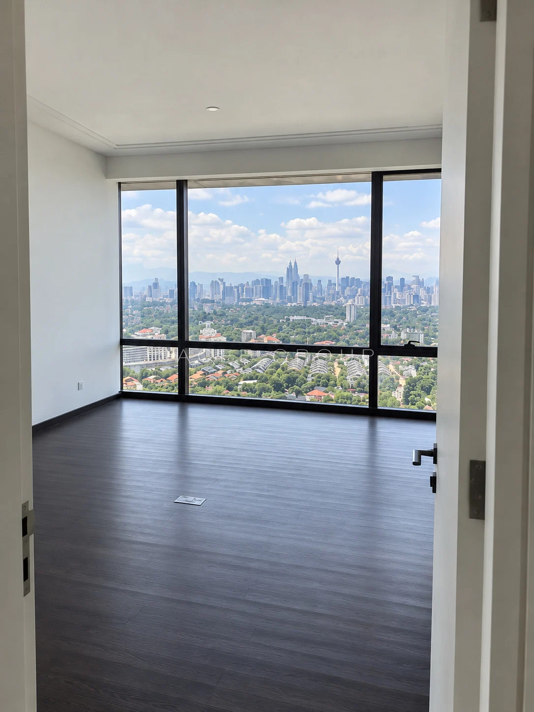 Bedroom and skyline view at Crown Residences Pavilion Damansara Heights, 2803 sq ft home for sale