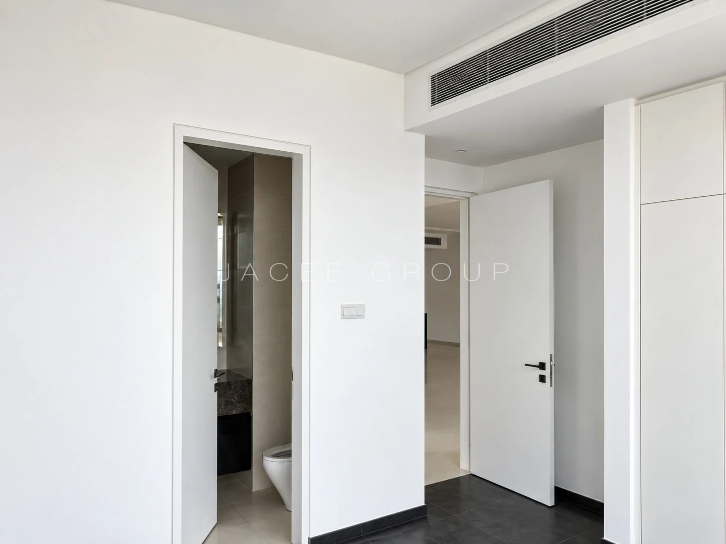 Bedroom and ensuite entrance at Crown Residences Pavilion Damansara Heights, 2803 sq ft home for sale