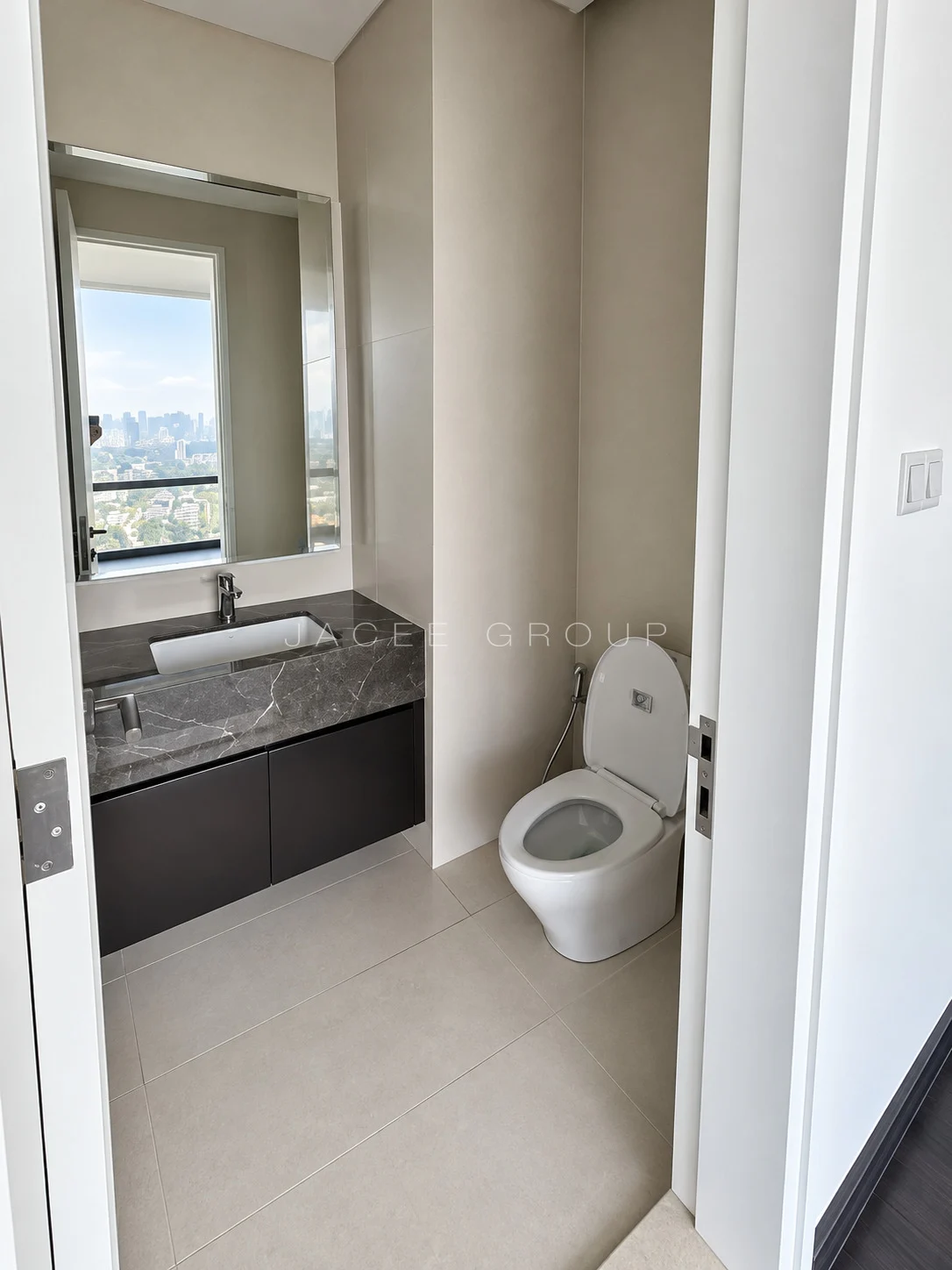 Bathroom entrance at Crown Residences Pavilion Damansara Heights, 2803 sq ft home for sale