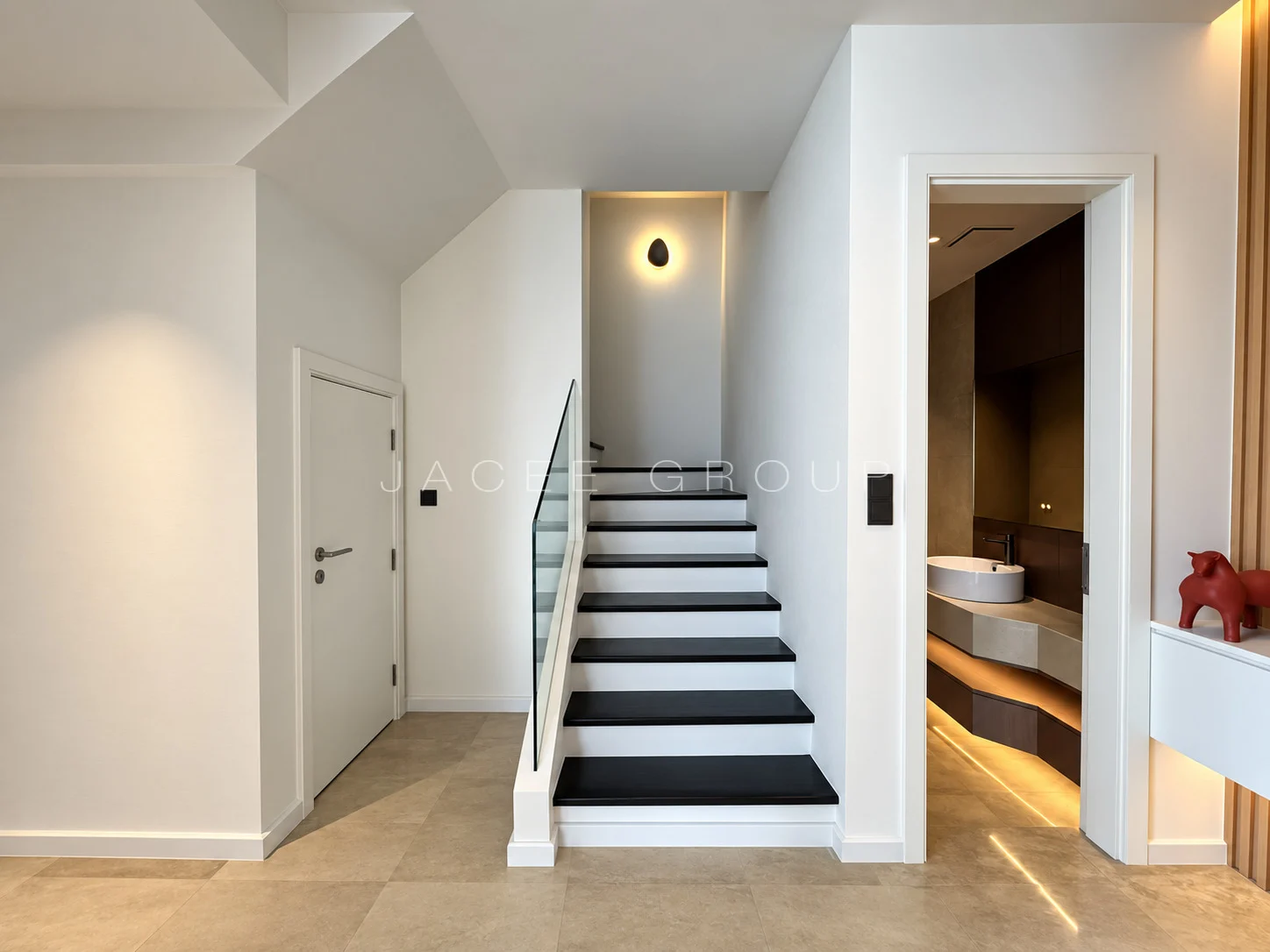 Staircase and landing at MyHabitat KLCC