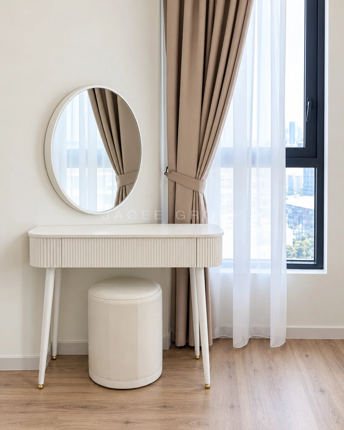 Bedroom Dressing Area at SWNK Houze BBCC, 861 sq ft home for sale